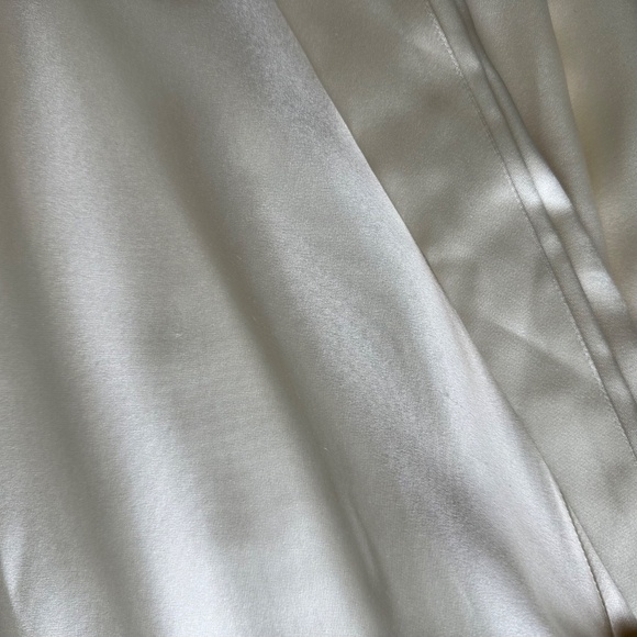 Reformation Margot Wedding Dress Gown Silk Satin Ivory Mermaid Train With Tags 0 - Picture 11 of 16